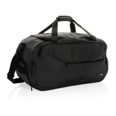 Logo trade promotional gift photo of: Swiss Peak AWARE™ RPET sports duffel bag
